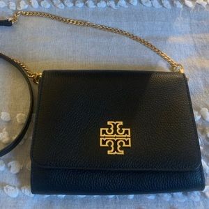 Tory Burch, Britain Chain, Cross Body Wallet